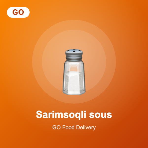 Sarimsoqli sous