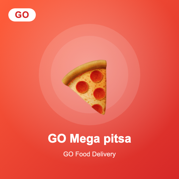 GO Mega pitsa