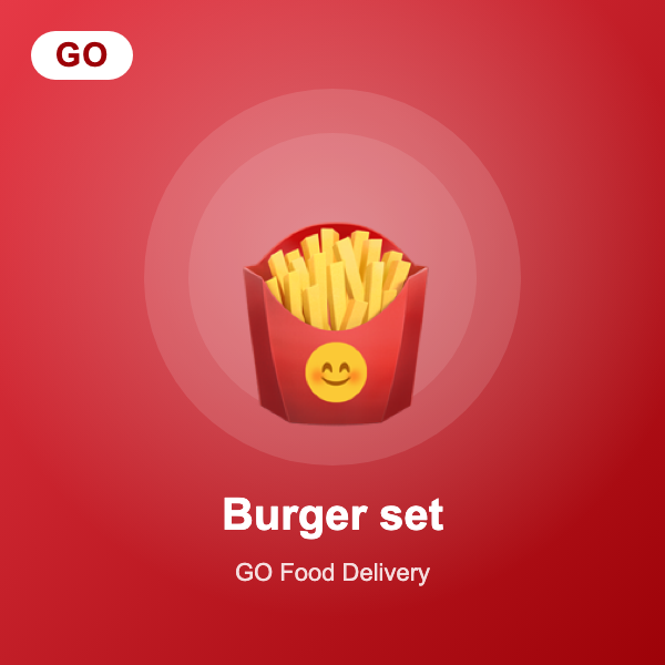 Burger set