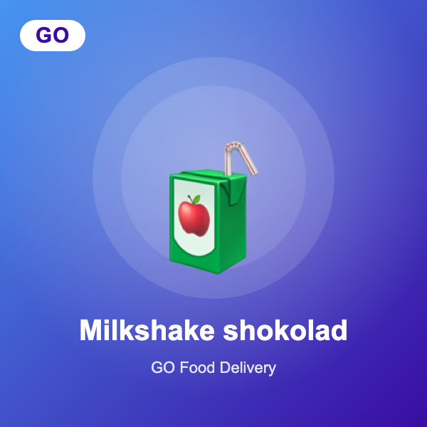 Milkshake shokolad